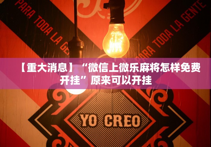 [8秒详论]“微乐挖坑可不可以开挂”详细外挂辅助详细教程