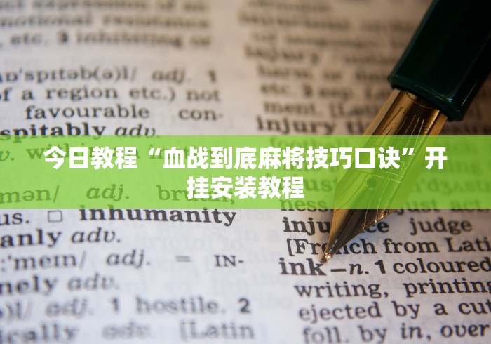 今日分享“金州水鱼挂先试后买”详细外挂安装步骤