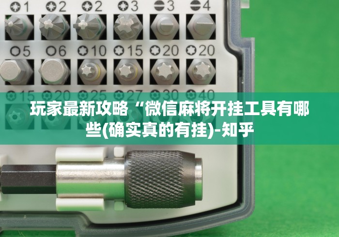 教程解析“微信麻将真的有挂吗	”原来有神器下载!