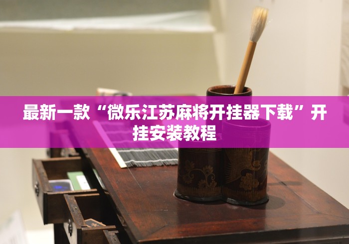 最新一款“微乐江苏麻将开挂器下载”开挂安装教程