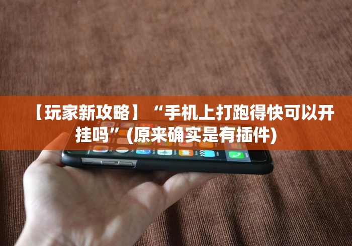 【玩家新攻略】“手机上打跑得快可以开挂吗	”(原来确实是有插件)