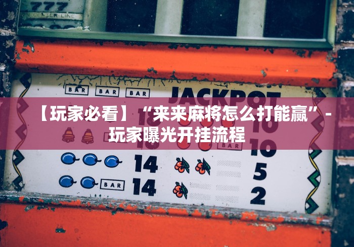 知识教程!微乐河南麻将有挂没”-开挂神器-包教包会
