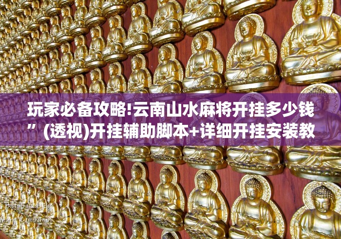 玩家必备攻略!云南山水麻将开挂多少钱	”(透视)开挂辅助脚本+详细开挂安装教程