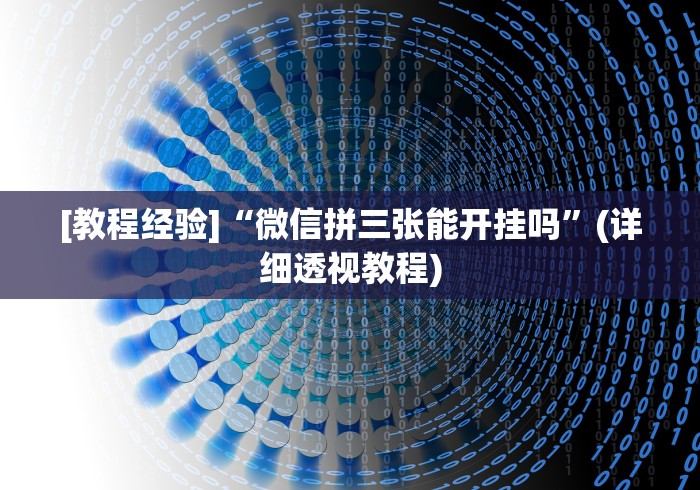 安装程序教程“四方麻将怎么开挂[确实真的有挂]