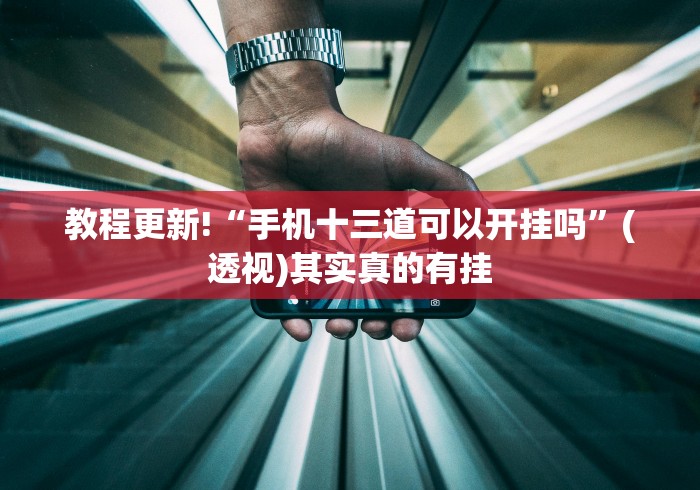 教程更新!“手机十三道可以开挂吗	”(透视)其实真的有挂