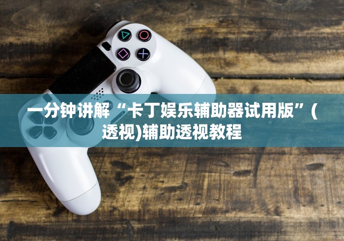 一分钟讲解“卡丁娱乐辅助器试用版	”(透视)辅助透视教程