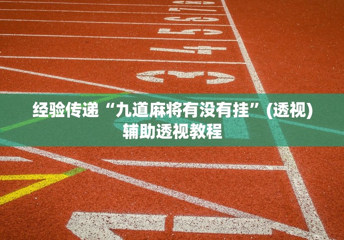 今日必看教程“白金岛长沙麻将怎么开挂”(透视挂)辅助透视教程