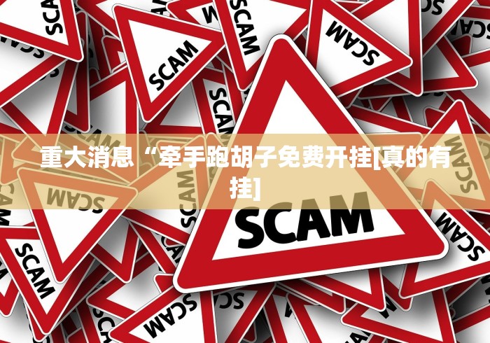重大消息“牵手跑胡子免费开挂[真的有挂]