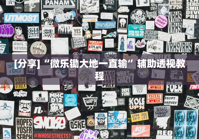 [分享]“微乐锄大地一直输	”辅助透视教程