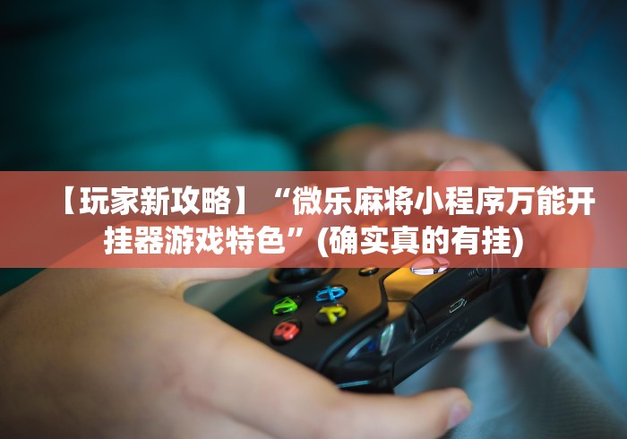 真实辅助“微乐卡五星麻将有没有挂的”作弊挂(辅助外挂+