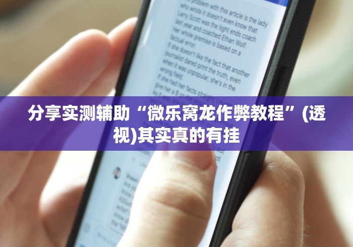 【重磅来袭】“黑鹰众玩大厅能不能开挂”开挂安装教程