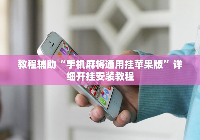 教程辅助“手机麻将通用挂苹果版”详细开挂安装教程