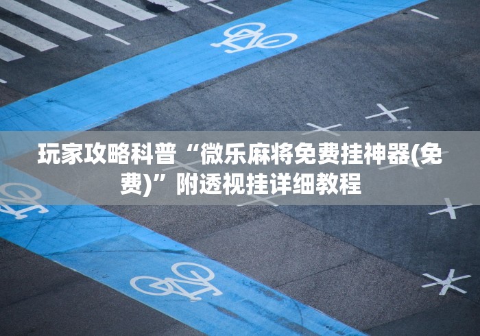 玩家攻略科普“微乐麻将免费挂神器(免费)”附透视挂详细教程