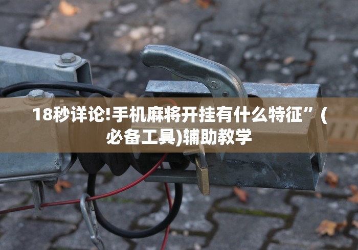18秒详论!手机麻将开挂有什么特征”(必备工具)辅助教学
