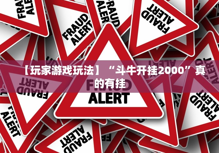 【玩家游戏玩法】“斗牛开挂2000	”真的有挂
