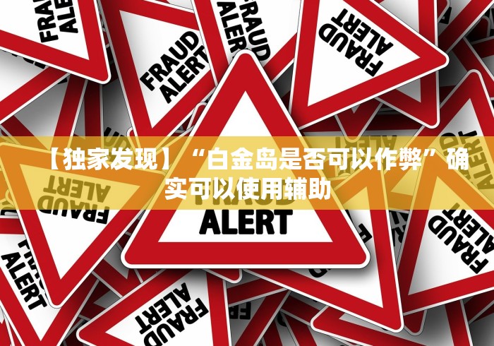 【独家发现】“白金岛是否可以作弊”确实可以使用辅助