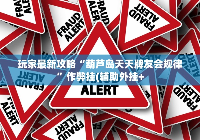 玩家最新攻略“葫芦岛天天牌友会规律”作弊挂(辅助外挂+