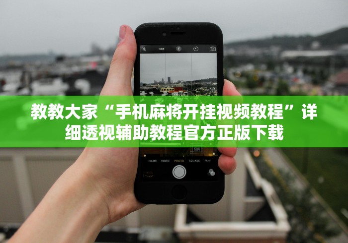 教教大家“手机麻将开挂视频教程”详细透视辅助教程官方正版下载