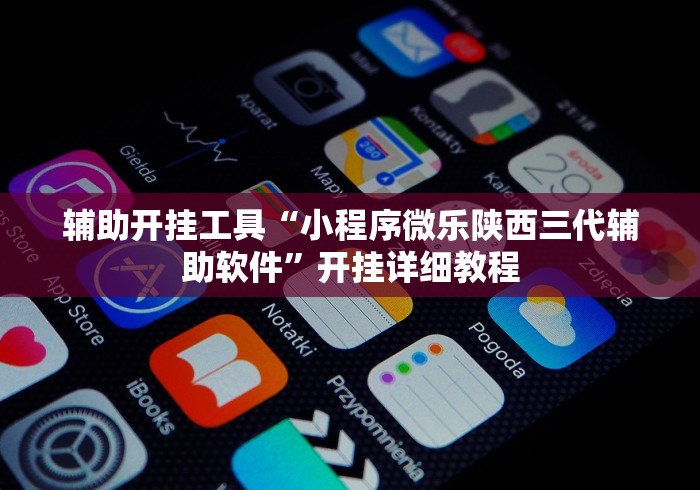 辅助开挂工具“小程序微乐陕西三代辅助软件”开挂详细教程